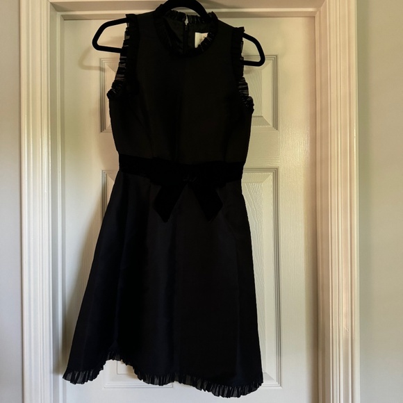 KATE SPADE: fit & flare sleeveless cocktail dress with velvet-bow NEVER WORN - Picture 5 of 7